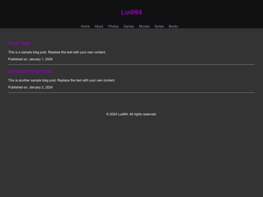 series screenshot