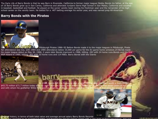 pBrandingJG/4th page/BarryBonds screenshot