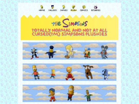 worlds/simpsons/plush screenshot