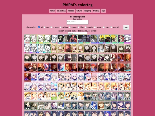 keepingcardsall screenshot