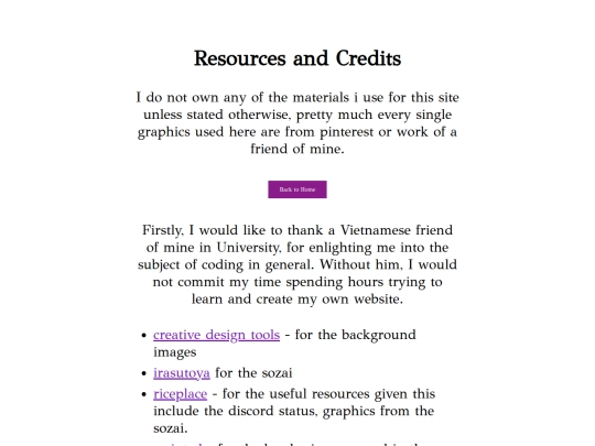 credits screenshot