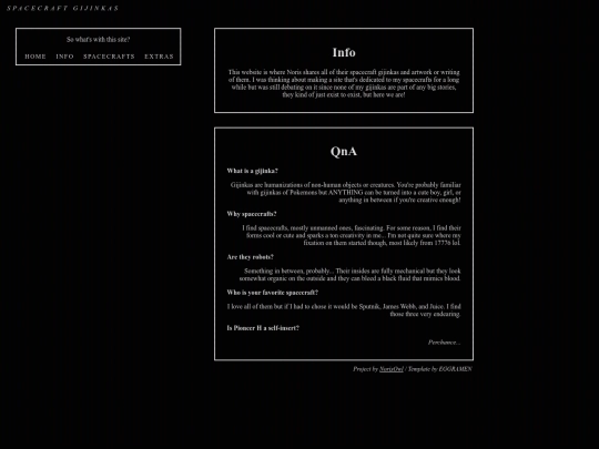 info screenshot