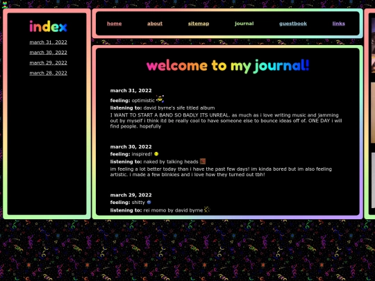journal screenshot