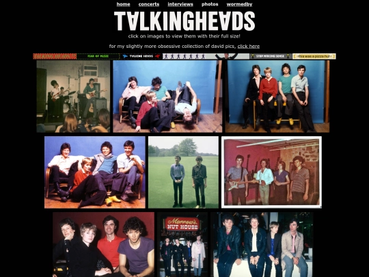 talkingheads/photos screenshot