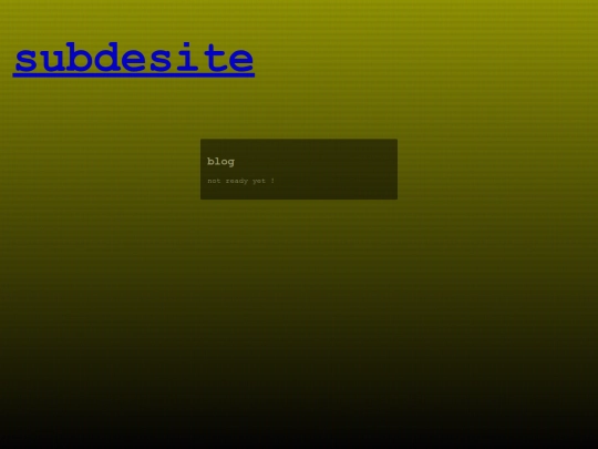 blog screenshot
