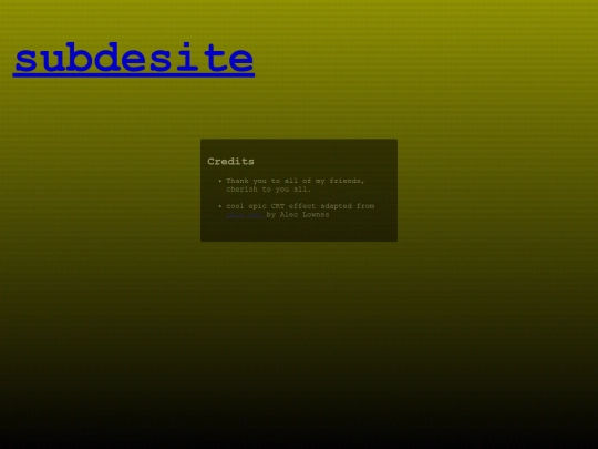 credits screenshot