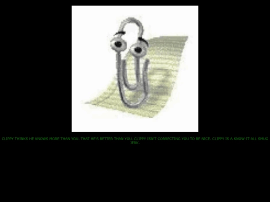 clippy1 screenshot