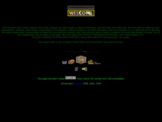 test screenshot