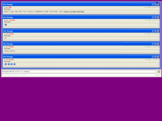 chatbox screenshot