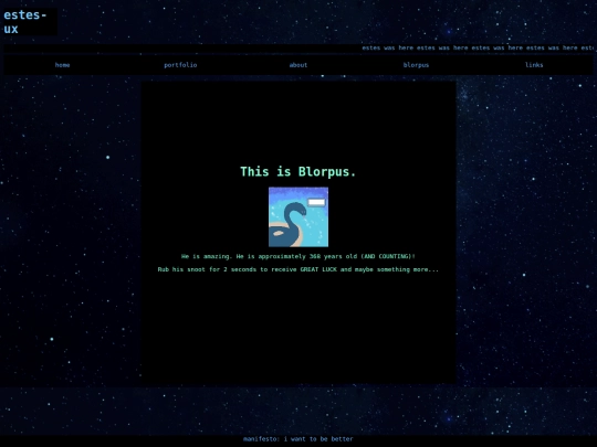 blorpus screenshot