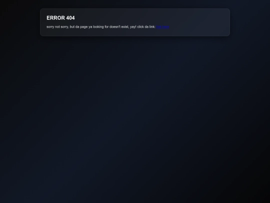 not_found screenshot