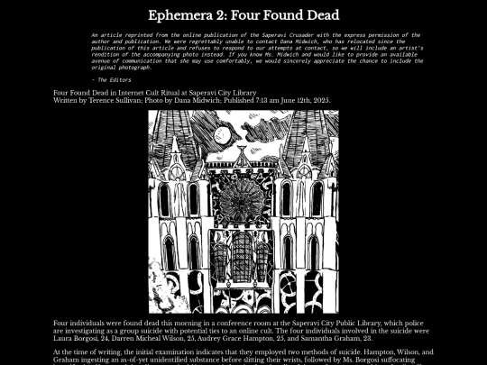 Novel/Ephemera_Two screenshot