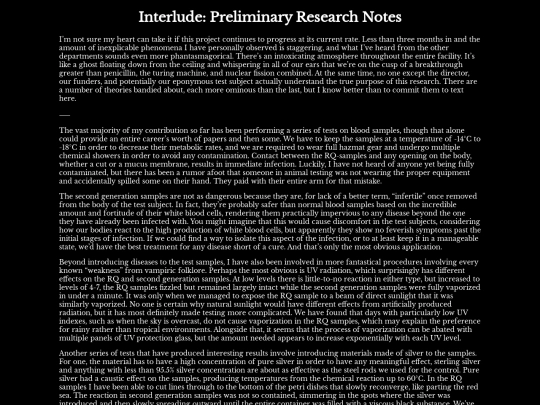 Novel/Interlude_Two screenshot