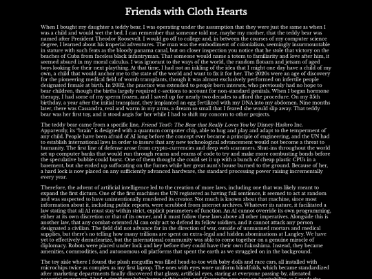Stories/Friend-With-Cloth-Hearts screenshot