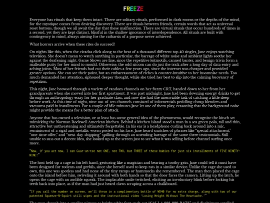 Stories/The-Reader-Is-Not-Safe screenshot
