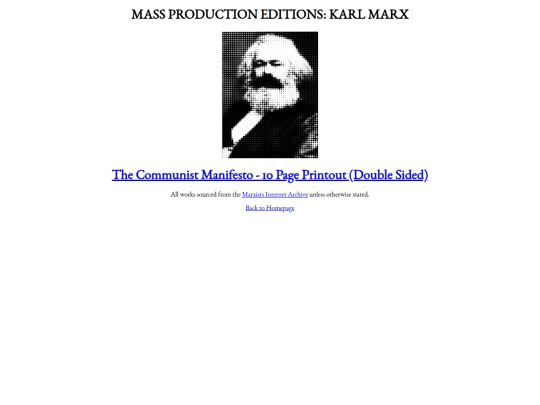 marx screenshot