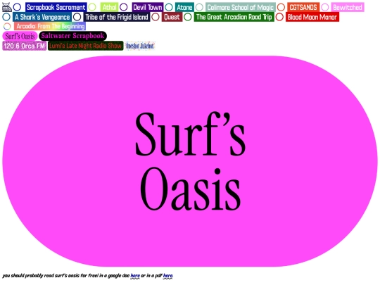 oasis screenshot