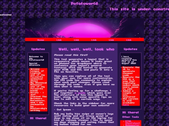 index screenshot