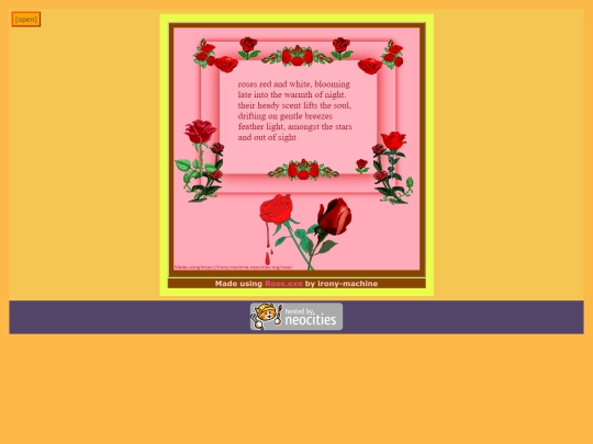iconography/rose-poem screenshot