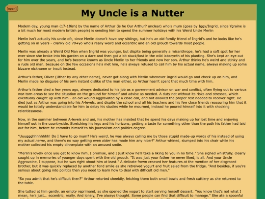scripture/camelot/uncle-merlin screenshot