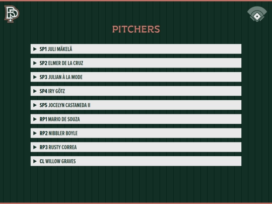 memorials/pitchers screenshot