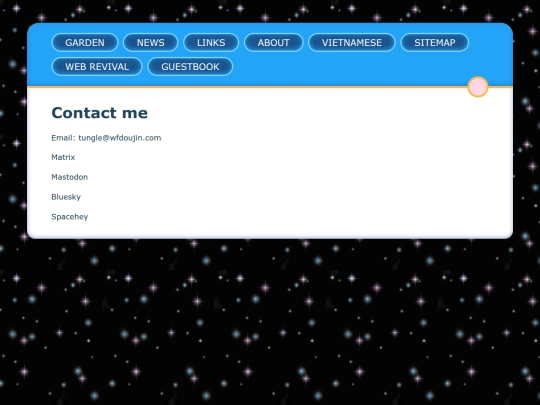 pages/contact screenshot