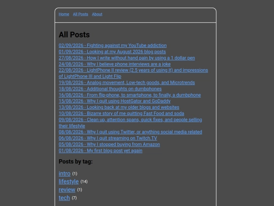 blog/info/all_posts screenshot