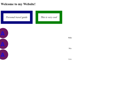 allaboutcss/texts screenshot