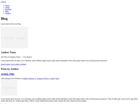 author screenshot