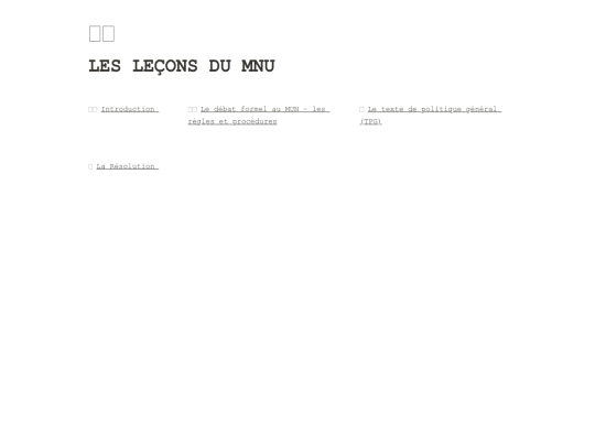 LES LEÇONS DU MNU 13777a205034801b94c6d90030762a0a screenshot