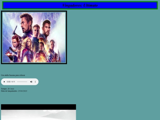 HTML5/vingadores screenshot