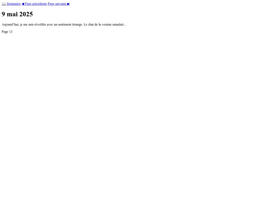 carnet/jour screenshot