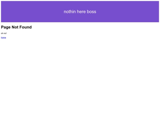 not_found screenshot