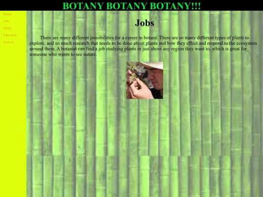 Jobs screenshot