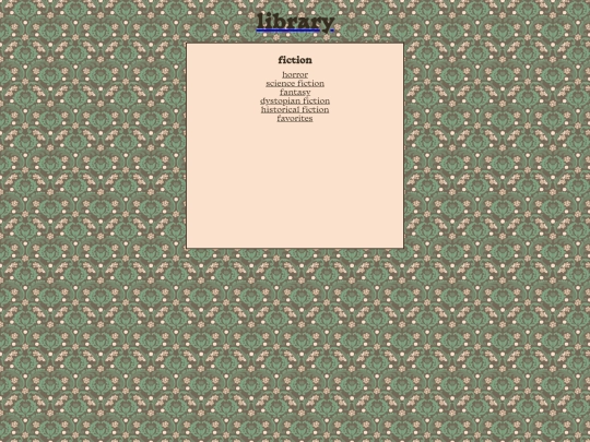 library/fiction screenshot