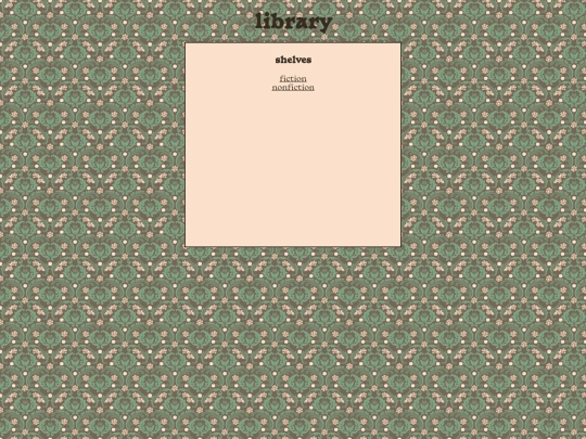 library/nonfiction screenshot