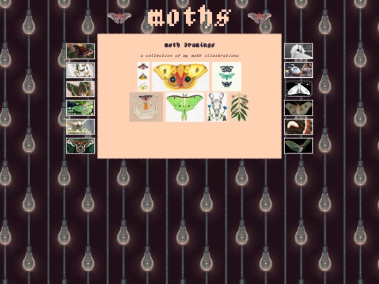 moths/drawings screenshot