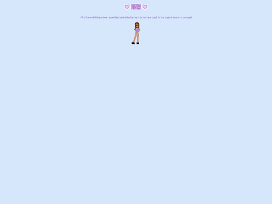 Pages/Dollz/Minis screenshot
