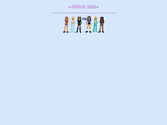 Pages/Dollz/RevivalMinis screenshot