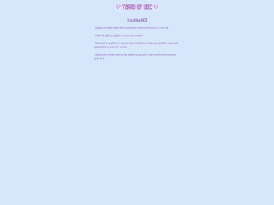 Pages/General/TOU screenshot
