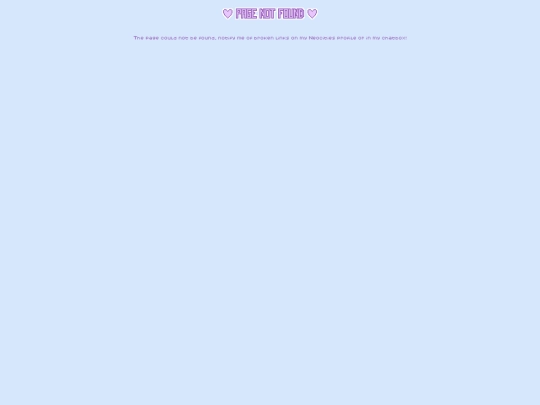 not_found screenshot