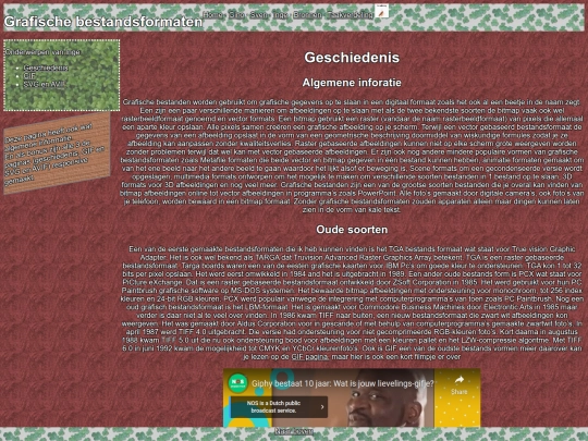 Inge/geschiedenis screenshot