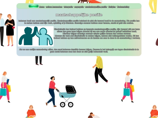 maatschapij/positie screenshot
