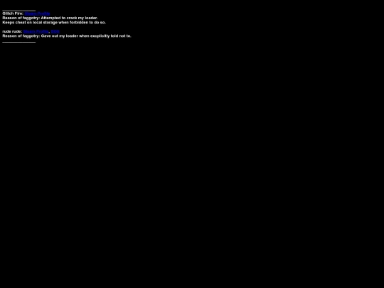 faggots screenshot
