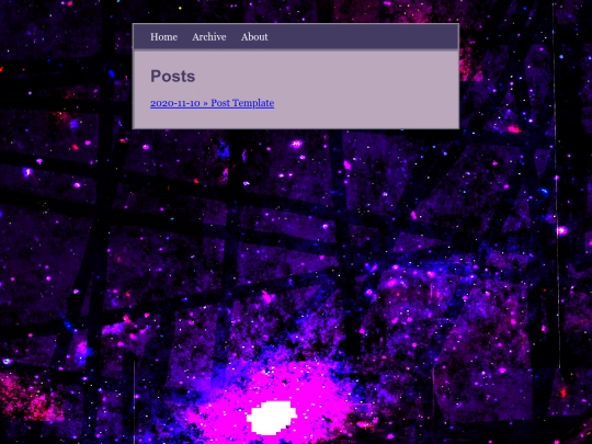 archive screenshot