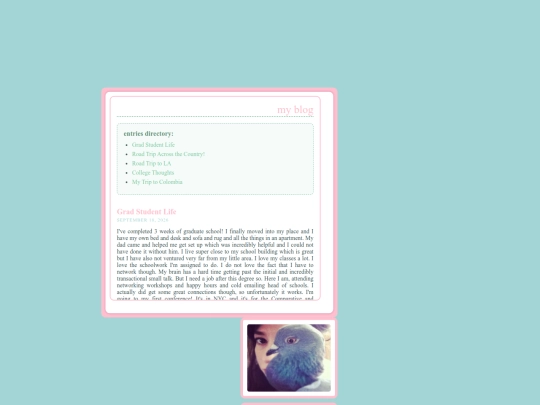 blog screenshot