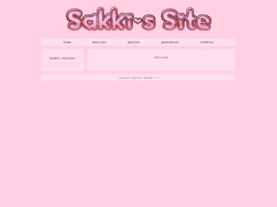 entries screenshot