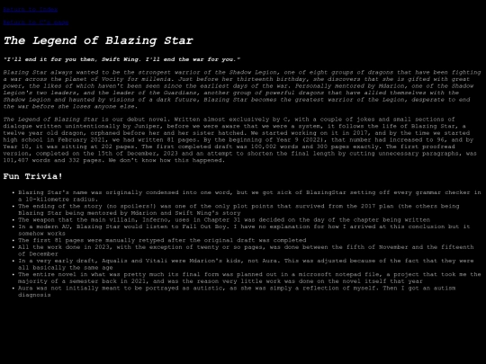 blazingstar screenshot
