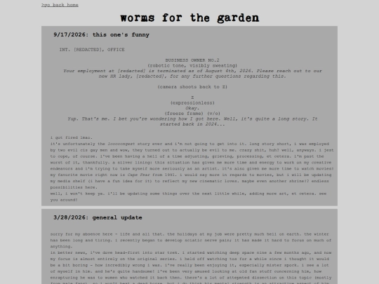 blog screenshot