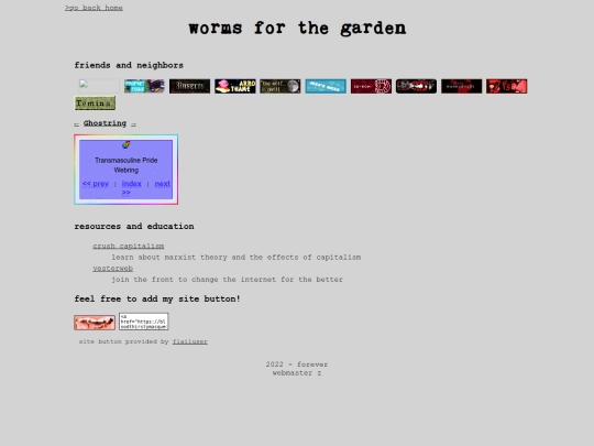 links screenshot